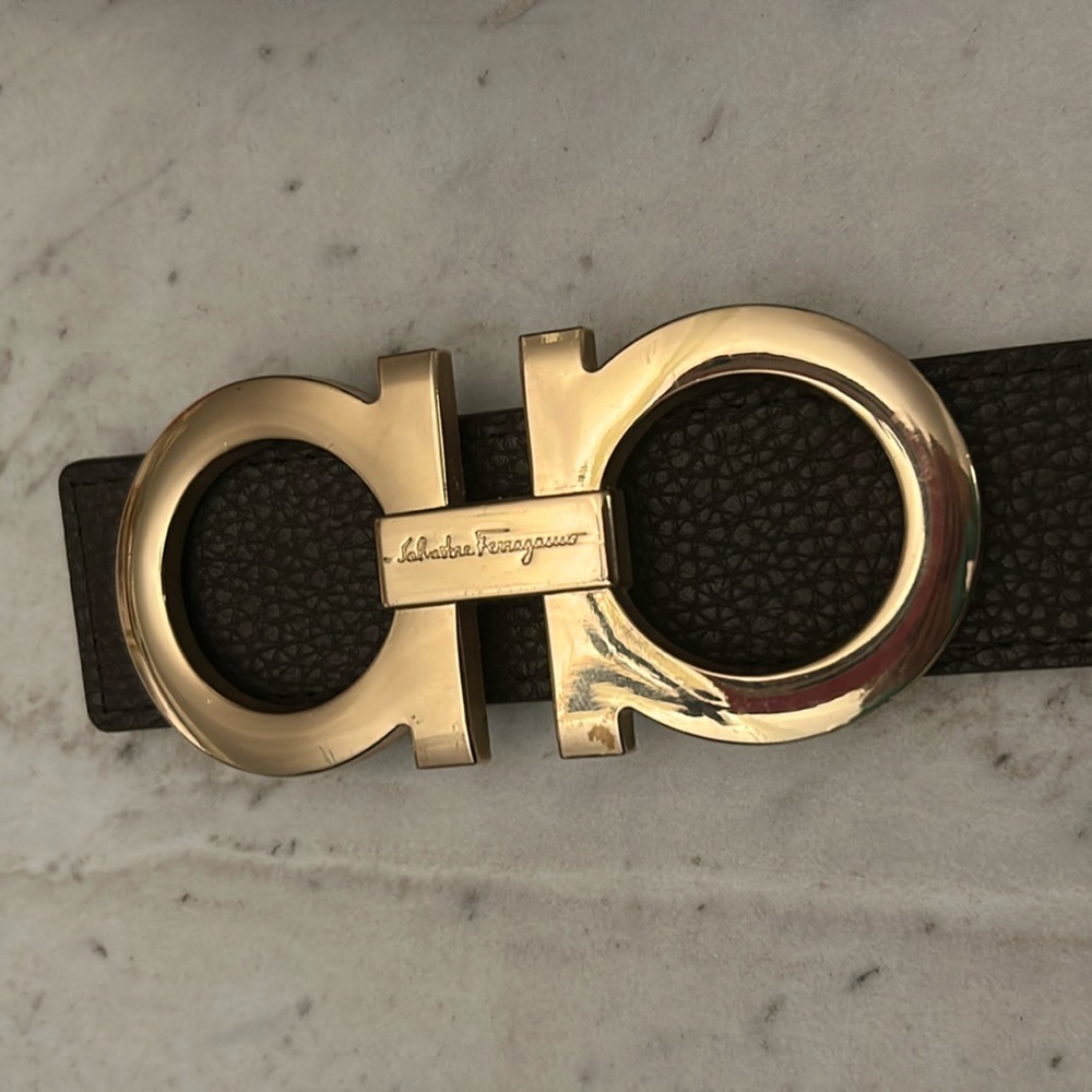 Reversible Ferragamo belt